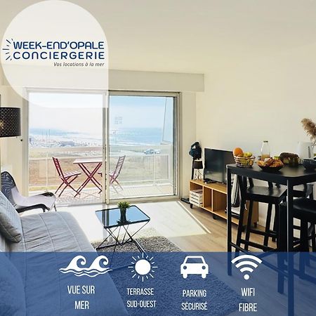 Appartement Vue Mer Au Pied De La Plage De Merlimont-Plage Eksteriør billede